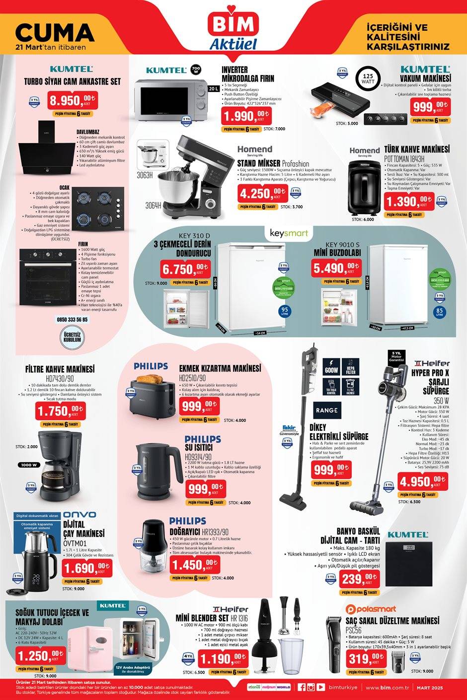 BİM Aktüel Ürünler Kataloğu | 21 Mart 2025 2